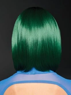 Green IRL | Synthetic Lace Front Wig (Mono Part) -Gabor Store 0000 HD GreenIRL Model2 Side3
