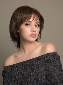 Envy Coti | Human Hair/ Synthetic Blend Wig (Mono Top) -Gabor Store 0002 EY Coti mediumbrown 2 jpg