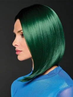Green IRL | Synthetic Lace Front Wig (Mono Part) -Gabor Store 0002 HD GreenIRL Model2 Side1