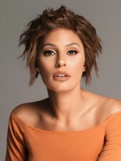 Impulse | Human Hair/Synthetic Blend Lace Front Wig (Hand-Tied) -Gabor Store 0015 EW Impulse Nougat Rooted