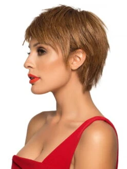 Envy Destiny | Human Hair/ Synthetic Blend Wig (Mono Top) 26 Envy Destiny | Human Hair/ Synthetic Blend Wig (Mono Top) -Gabor Store 0021 Envy Destiny CreamedCoffee 3