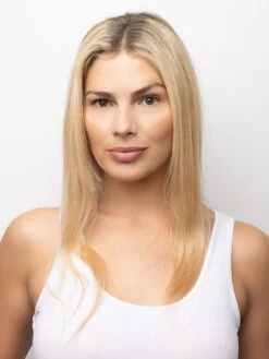 Ensley TP | Synthetic Hair Topper (Mono Part) -Gabor Store 0025 0011 6534 Ensley TP Buttered Toast before