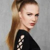 25" Straight Pony | HF Synthetic Ponytail (Wrap Around) 2 25" Straight Pony | HF Synthetic Ponytail (Wrap Around) -Gabor Store 25 inch Straight Pony 1