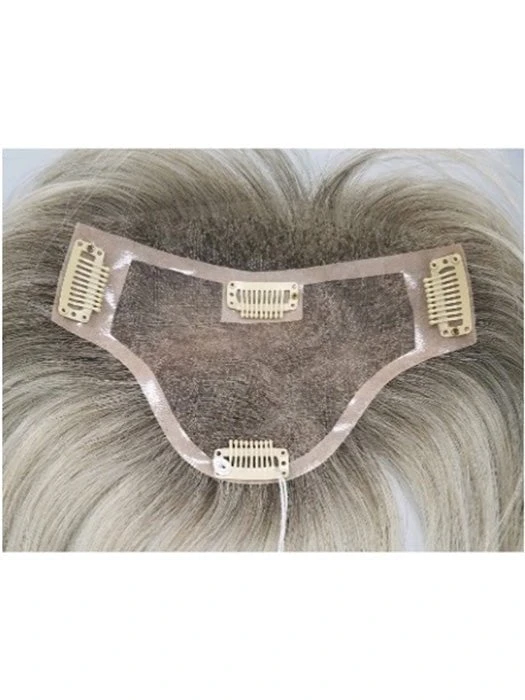 Remy HH Topper 10" | Human Hair Lace Front Topper (Mono Top) 7 Remy HH Topper 10" | Human Hair Lace Front Topper (Mono Top) - Image 5