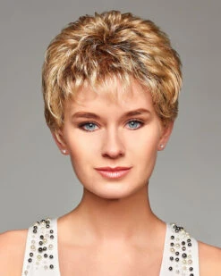 Monica Petite | Lace Front & Monofilament Synthetic Wig By Henry Margu -Gabor Store 4751 Monica 26GR LARGE HD 01