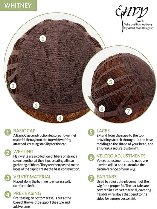 Envy Whitney | Human Hair/ Synthetic Blend Wig 12 Envy Whitney | Human Hair/ Synthetic Blend Wig - Image 10