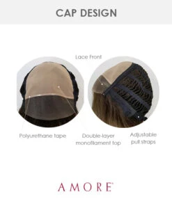 Emy (Exclusive) | Lace Front & Monofilament Synthetic Wig By Amore 21 Emy (Exclusive) | Lace Front & Monofilament Synthetic Wig By Amore -Gabor Store AM2576 Emy cap 01 cbe72d8b ce2f 4557 9c16 21a9322120e6