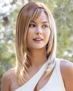 Arden (Exclusive) | Lace Front & Monofilament Top Synthetic Wig By Amore 14 Arden (Exclusive) | Lace Front & Monofilament Top Synthetic Wig By Amore -Gabor Store AM2584 Arden MeltedCaramel S