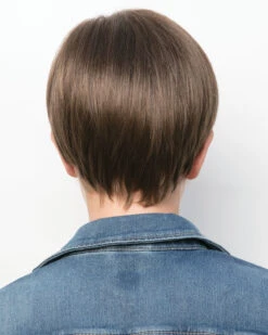 Logan | Kids Lace Front & Monofilament Top Synthetic Wig By Amore -Gabor Store AM4205 Logan MediumBrown Back 64a63aa0 3c5f 4571 93df f08e97885575