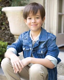 Logan | Kids Lace Front & Monofilament Top Synthetic Wig By Amore -Gabor Store AM4205 Logan MediumBrown w 6e623630 9e0b 4db3 b1c2 29ab2cb7b563