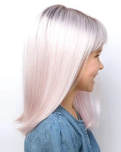 Miley | Kids Lace Front & Monofilament Top Synthetic Wig By Amore -Gabor Store AM4206 Miley Bubblegum R side aafa9472 0068 4152 8a54 f239d2018d52