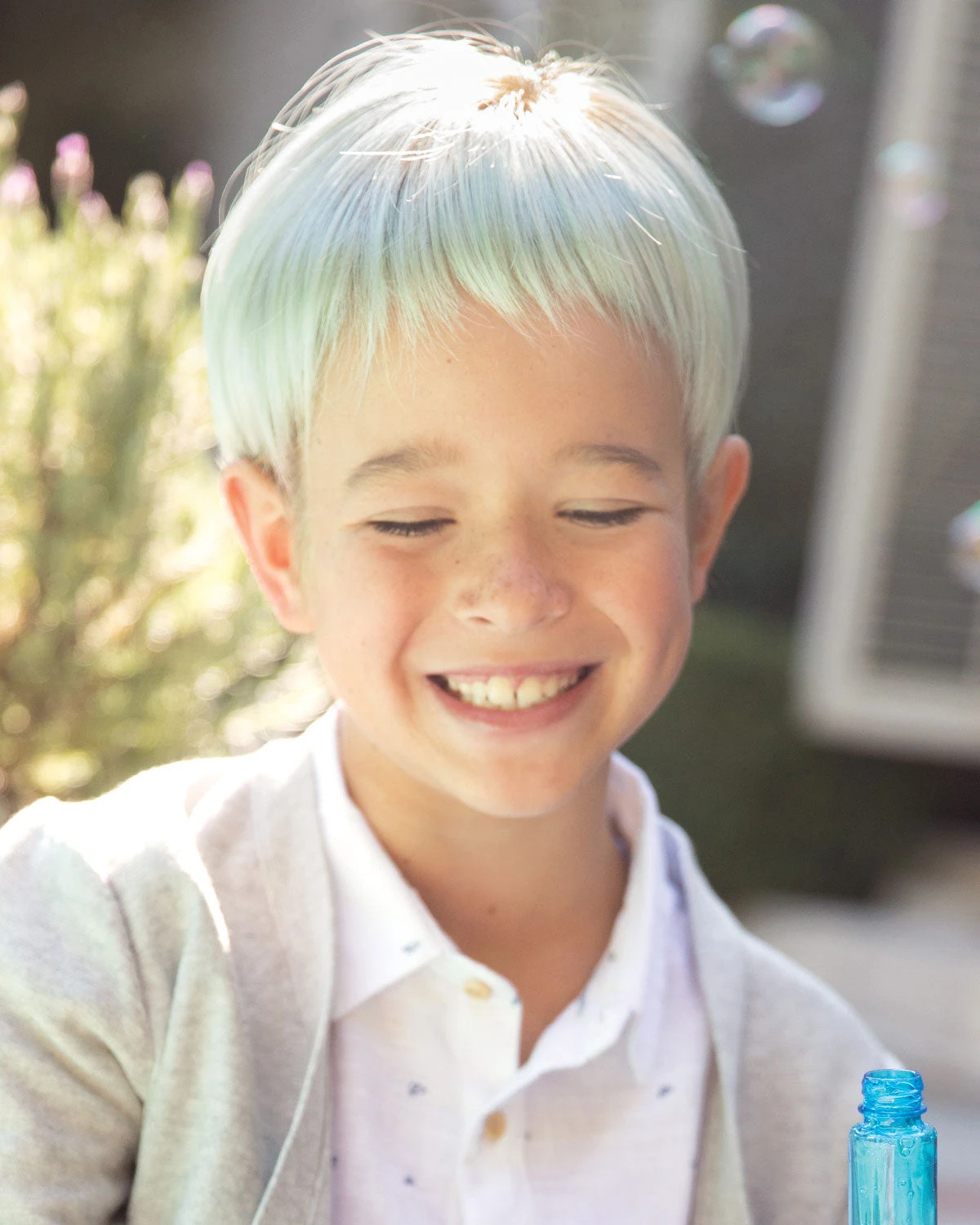 Addison | Kids Lace Front & Monofilament Part Synthetic Wig By Amore 6 Addison | Kids Lace Front & Monofilament Part Synthetic Wig By Amore - Image 4