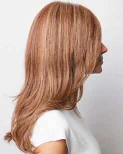 Brielle (Exclusive) | Lace Front & Monofilament Top Remy Human Hair Wig By Amore -Gabor Store AM8711R ChocolateParfait R S 28eab727 1cc0 439a 9a10 4bb14ca061e1