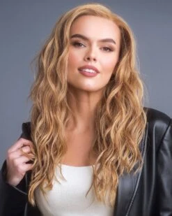 Brooklyn | Lace Front & Monofilament Part Synthetic Wig By Alexander -Gabor Store AX1034 Brooklyn CinderToffee M