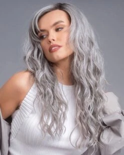 Brooklyn | Lace Front & Monofilament Part Synthetic Wig By Alexander -Gabor Store AX1034 Brooklyn Salt Pepper MR M