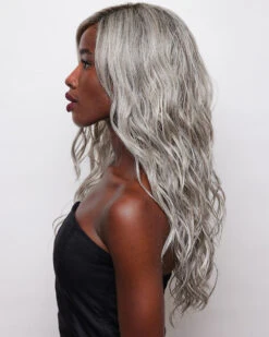 Brooklyn | Lace Front & Monofilament Part Synthetic Wig By Alexander -Gabor Store AX1034 Brooklyn SilverBrown MR S
