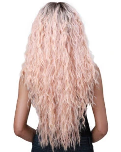 Ivana | Lace Front Human Hair Blend Wig By Bobbi Boss -Gabor Store BBMBLF280 IVANA View BACK