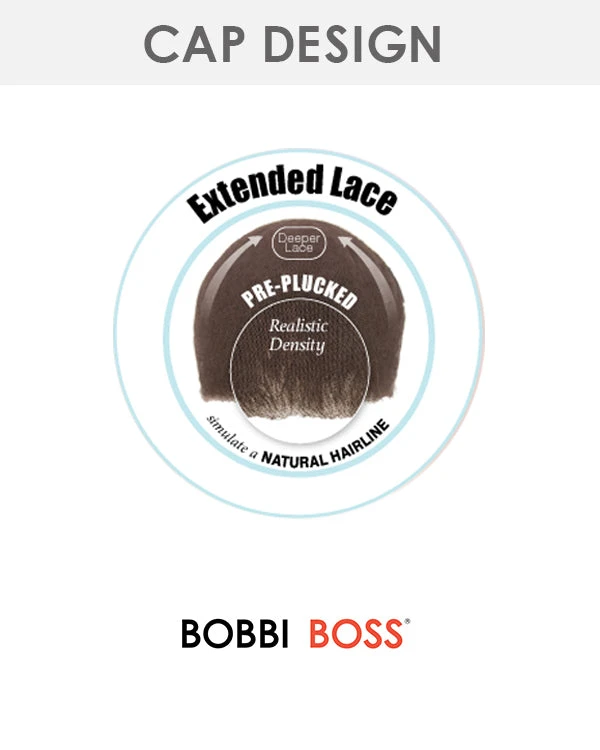 Cynthia | Lace Front Synthetic Wig By Bobbi Boss 5 Cynthia | Lace Front Synthetic Wig By Bobbi Boss - Image 3