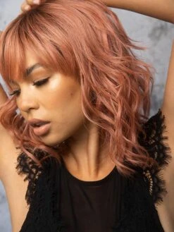 Breezy Wavez | HF Synthetic Wig -Gabor Store BreezyWavez Dusty Rose 92730