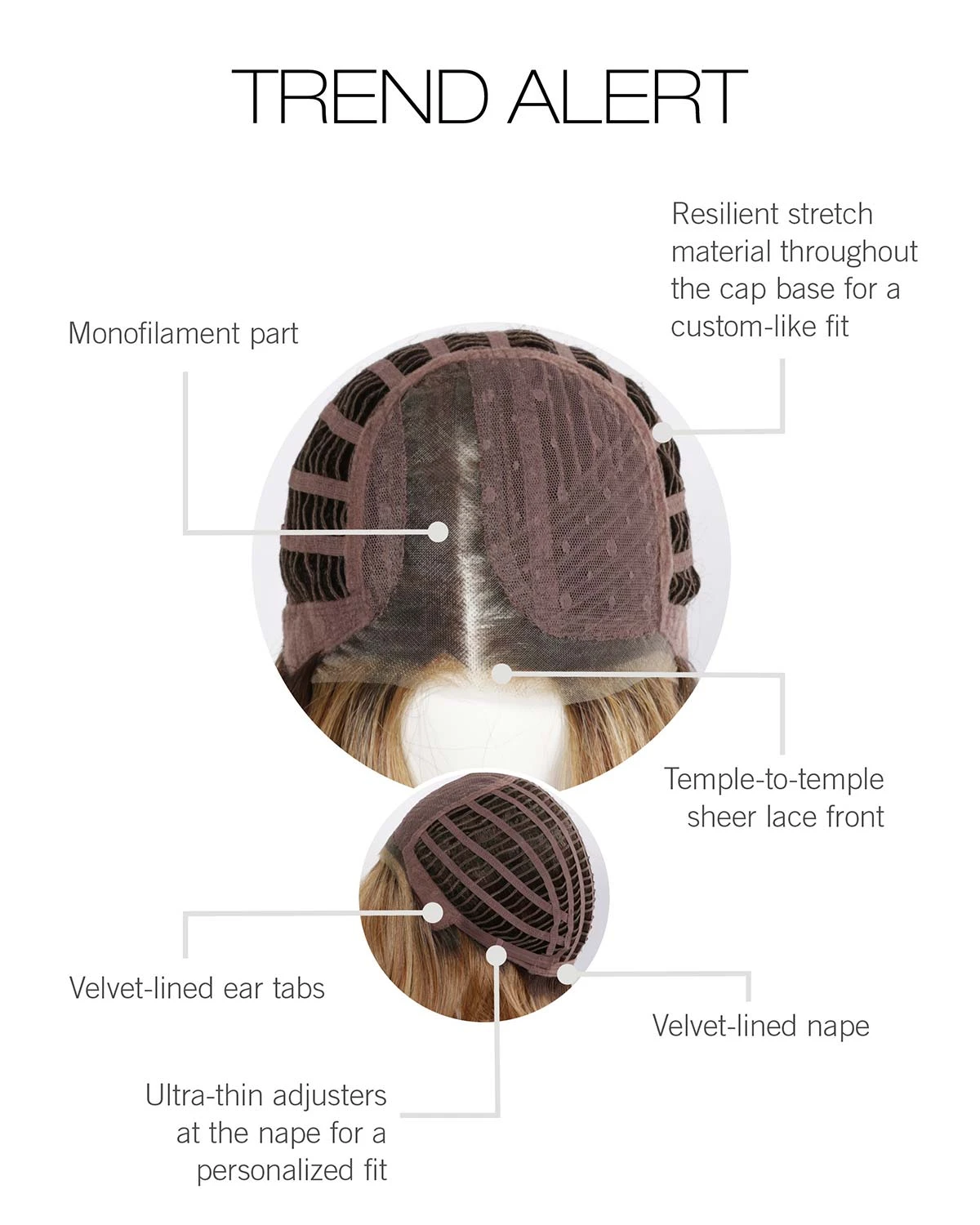 Trend Alert | Lace Front & Monofilament Part Synthetic Wig By Gabor 9 Trend Alert | Lace Front & Monofilament Part Synthetic Wig By Gabor - Image 7