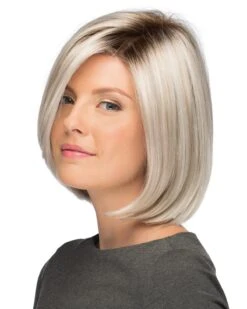 Jamison | Lace Front Synthetic Wig By Estetica -Gabor Store ES31005 Jamison Silversun RT8 side3