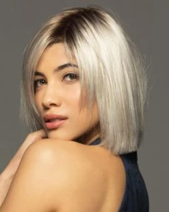 Ellis | Lace Front & Monofilament Part Synthetic Wig By Estetica -Gabor Store ES31070 Ellis SIilversun RT8 side