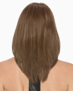 Celine-LF | Lace Front & Monofilament Top Remy Human Hair Wig By Estetica -Gabor Store ES37006 Celine R14 8H back