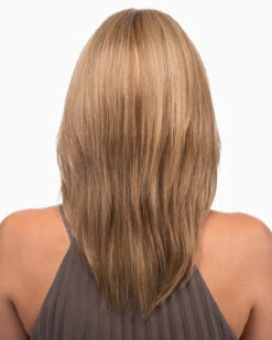 Nicole | Lace Front & Monofilament Top Remy Human Hair Wig By Estetica 13 Nicole | Lace Front & Monofilament Top Remy Human Hair Wig By Estetica -Gabor Store ES37015 Nicole R12 26H back