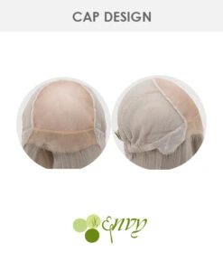 Zoey | Lace Front & Monofilament Human Hair Blend Wig By Envy 31 Zoey | Lace Front & Monofilament Human Hair Blend Wig By Envy -Gabor Store EV37012 Zoey cap