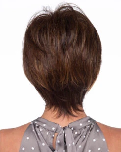 Whitney | Human Hair Blend Wig By Envy -Gabor Store EV37019 Whitney ChocolateCaramel back