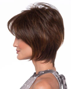 Whitney | Human Hair Blend Wig By Envy -Gabor Store EV37019 Whitney ChocolateCaramel side2