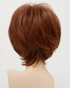 Whitney | Human Hair Blend Wig By Envy -Gabor Store EV37019 Whitney LighterRed back