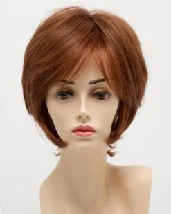 Whitney | Human Hair Blend Wig By Envy -Gabor Store EV37019 Whitney LighterRed front