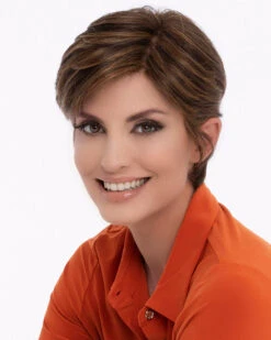 Paula (Exclusive) | Lace Front & Monofilament Top Human Hair Blend Wig By Envy -Gabor Store EV37031 Paula ChocolateCaramel F2 338924ce adfa 4679 9cde 9a46c84b067c