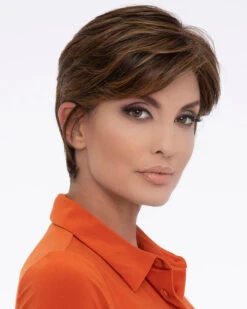 Paula | Lace Front & Monofilament Top Human Hair Blend Wig By Envy -Gabor Store EV37031 Paula ChocolateCaramel S1