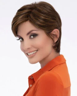 Paula | Lace Front & Monofilament Top Human Hair Blend Wig By Envy -Gabor Store EV37031 Paula ChocolateCaramel S3