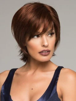 Fame | Synthetic Lace Front Wig (Hand-Tied) 26 Fame | Synthetic Lace Front Wig (Hand-Tied) -Gabor Store EW Fame Auburn Mix