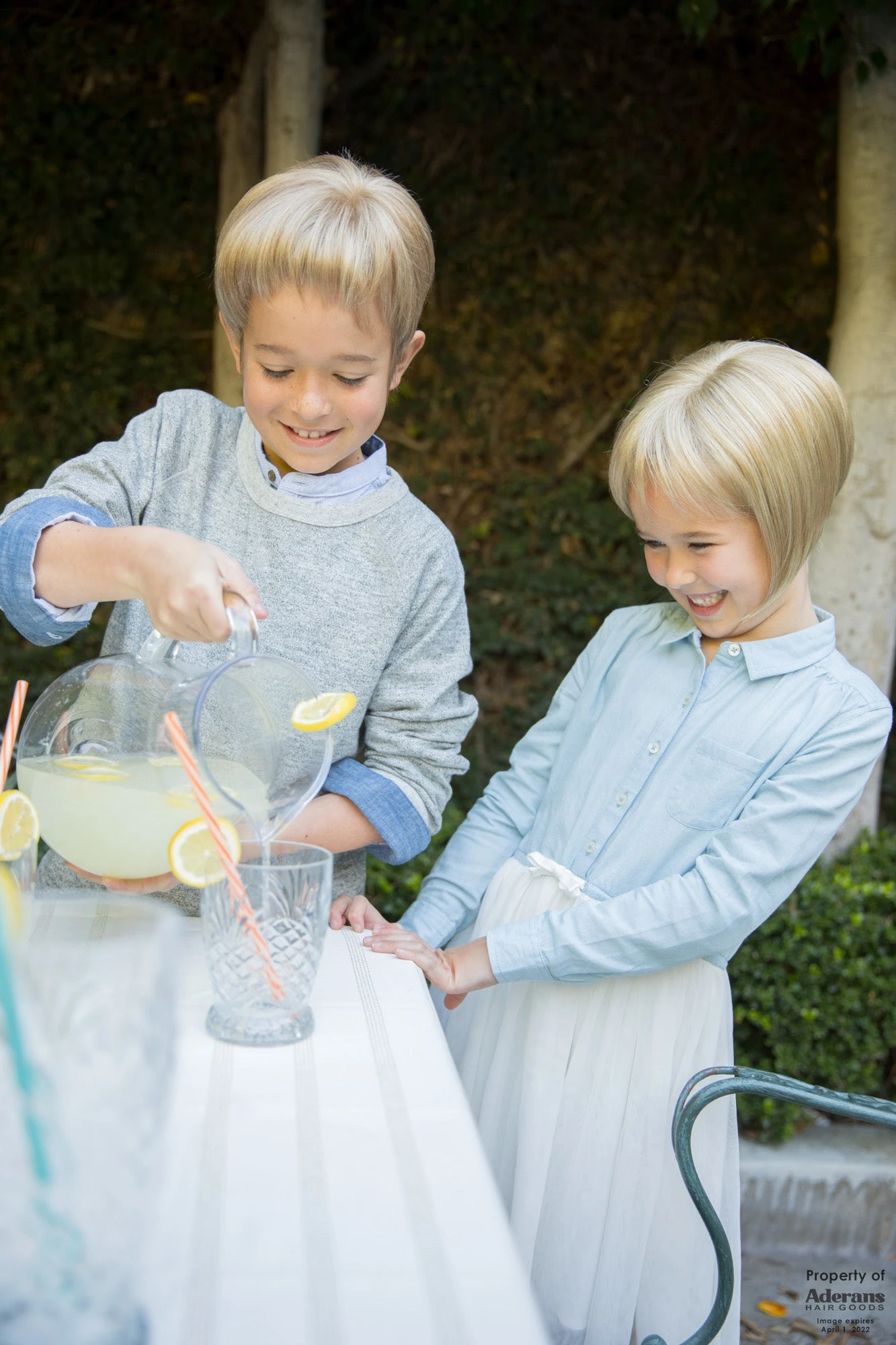 Addison | Kids Lace Front & Monofilament Part Synthetic Wig By Amore 7 Addison | Kids Lace Front & Monofilament Part Synthetic Wig By Amore - Image 5