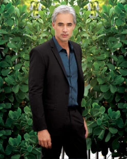 Classic | Average/Large Men's Lace Front & Monofilament Synthetic Wig By HIM -Gabor Store HC64002AL Classic Main Lifestyle 2