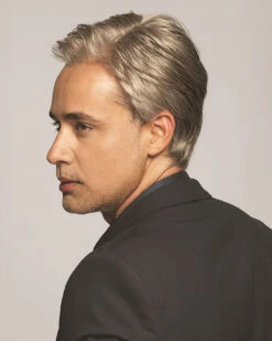 Classic | Average/Large Men's Lace Front & Monofilament Synthetic Wig By HIM -Gabor Store HC64002AL Classic Side