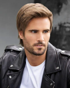 Edge | Average/Large Men's Lace Front & Monofilament Synthetic Wig By HIM -Gabor Store HC64005AL Edge Cover