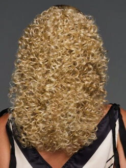 16" Coily Cinched Pony | Synthetic Ponytail -Gabor Store HD 16in Coily Cinched Pony Model 2 Side 2