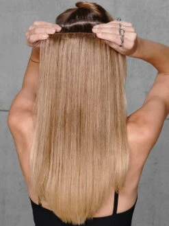 20" Human Hair Extensions Kit (10 Piece) | Clip In 24 20" Human Hair Extensions Kit (10 Piece) | Clip In -Gabor Store HD20HH 20IN 10PC HH Ext 04