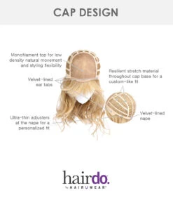 Pretty In Layers-Ultra Petite | Kids Monofilament Top Synthetic Wig By Hairdo -Gabor Store HD60002UP PrettyInLayers Cap