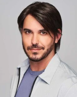 Sharp | Average/Large Men's Lace Front & Monofilament Human Hair Blend Wig By HIM 20 Sharp | Average/Large Men's Lace Front & Monofilament Human Hair Blend Wig By HIM -Gabor Store HIM64010AL Sharp FF2