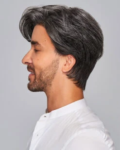 Gallant | Average/Large Men's Lace Front & Monofilament Synthetic Wig By HIM -Gabor Store HIM64011AL Gallant side