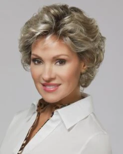 Lindsay | Lace Front & Monofilament Part Synthetic Wig By Henry Margu 11 Lindsay | Lace Front & Monofilament Part Synthetic Wig By Henry Margu -Gabor Store HM2491 Lindsay 10 613GR main