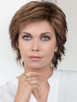 Fame | Synthetic Lace Front Wig (Hand-Tied) 30 Fame | Synthetic Lace Front Wig (Hand-Tied) -Gabor Store HS Fame2 Mocca Rooted 2017