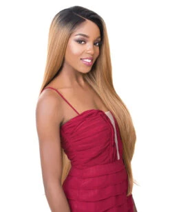 Frontal 360 Lace Barbie | Lace Front Human Hair Blend Wig By It's A Wig -Gabor Store IW37123 Barbie TT2730 side2