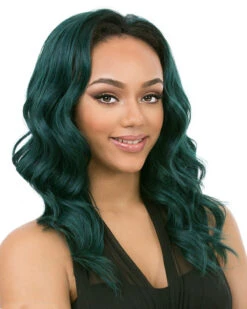 HW AW Dallas Girl | Half Wig By It's A Wig -Gabor Store IW45031 HW AWDallasGirl OPEmerald s2